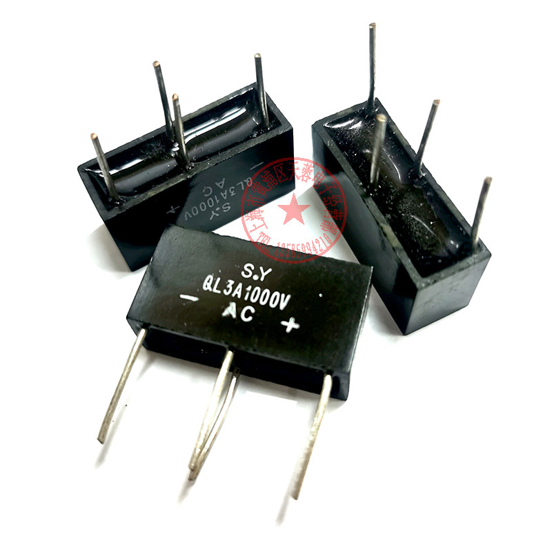 桥堆单相桥式整流器 ql3a100v200v300v400v500v600v700v800v1000v