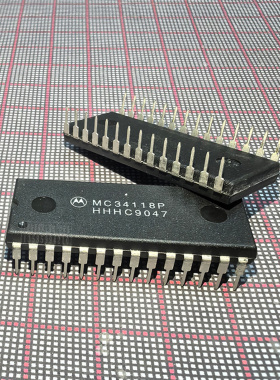 IC集成电路 MC34118P 34118 MOT DIP-28P MC34118 芯片 全新原装