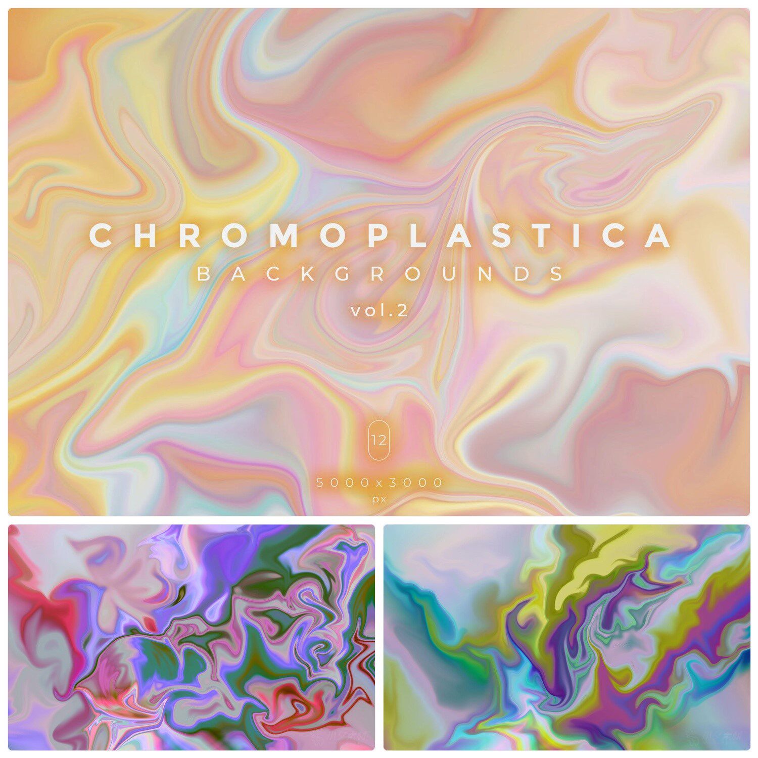 酸性液态金属背景图片大图炫彩jpg高清图片素材