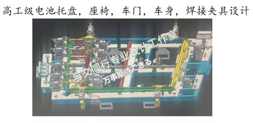 ug creo汽车配件焊接夹具3D数模，库卡BBA焊接夹具设计，检具设计