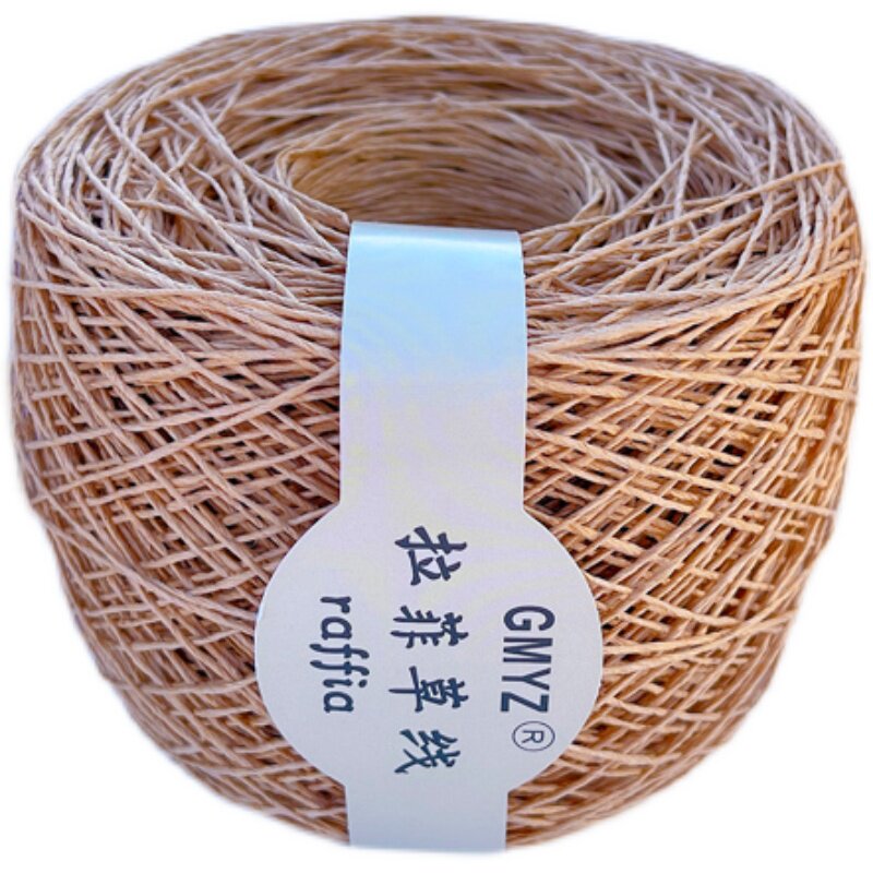 NEW GMYZ JAPANESE WASHI EXTRA FINE RAFFIA THREAD HOOK SUMMER COOL HAT WOVEN LINE COTTON STRAW HAT HANDMADE BAG MATERIAL BAG