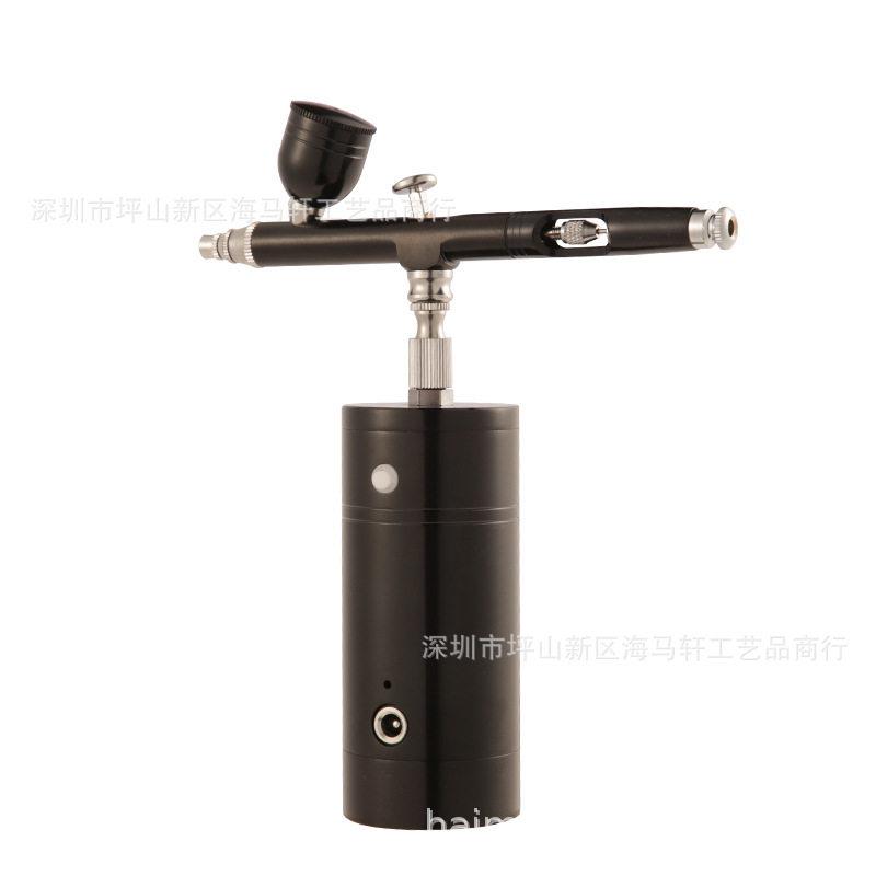 便携充电式迷你电动小喷笔气泵套装马克笔大气压模型喷漆上色彩绘
