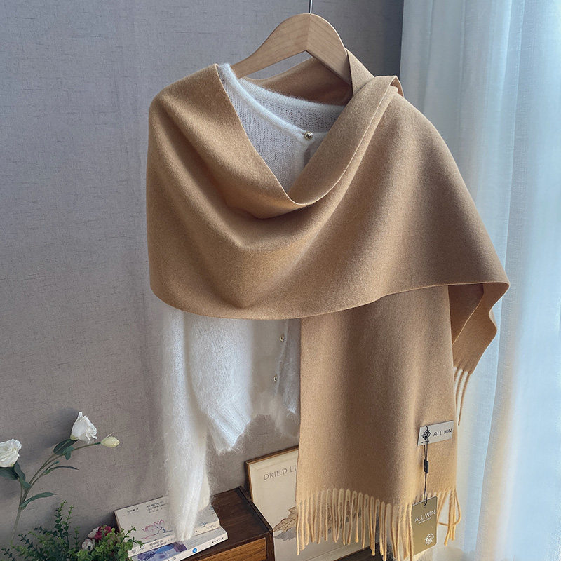 纯色羊毛围巾女冬季百搭流苏保暖围脖新年礼物红色紫色长款披肩,服饰配件/皮带/帽子/围巾,围巾/丝巾/披肩,淘宝优惠券,粉丝福利购,淘宝优惠卷