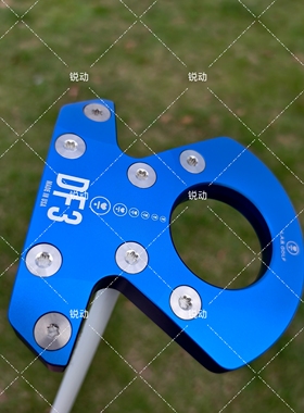 新款LAB左手大蓝牛高尔夫推杆DF3平衡稳定golf搭配无角度握把