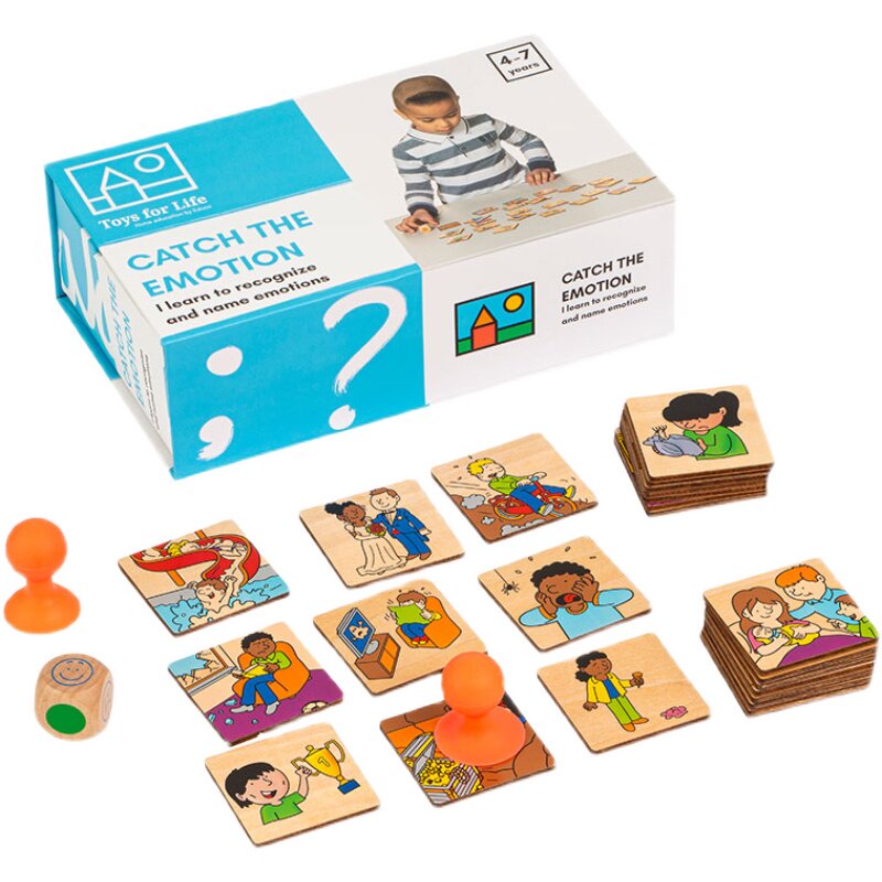 捕捉情绪游戏(精华版)toys for life幼儿园儿童情绪管理认玩具