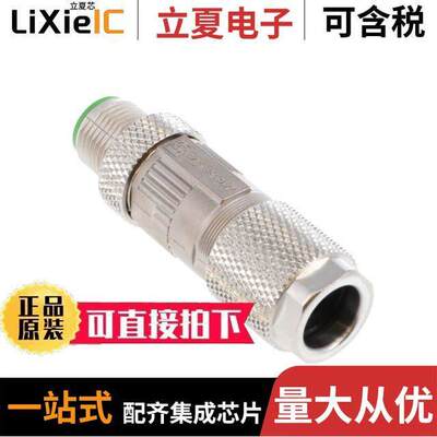 21700648连接器 〔M12-CAT 5E, D-CODED, MALE, 4POS 〕