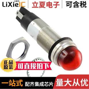 6563104304F光电元 DOME TERM 〕 24VDC 〔LED 件 RED
