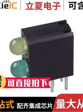 5530132F光电元件 〔LED 2HI 3MM YEL OVER GREEN PC MN 〕