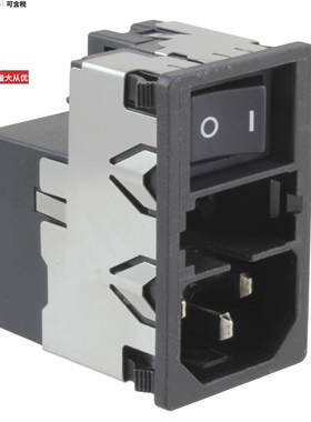 KMF1.1163.11连接器 〔PWR ENT MOD RCPT IEC320-C14 PNL 〕