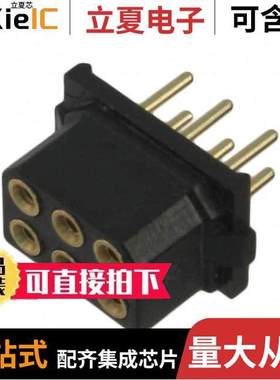 M80-8870601连接器 〔CONN RCPT 6POS 0.079 GOLD PCB 〕