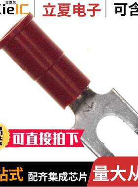 MVU18-6FFBK连接器 〔CONN SPADE TERM 18-22AWG #6 RED 〕