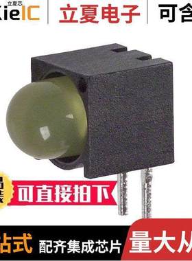 5500305F光电元件 〔LED 5MM RT ANGLE YELLOW PC MNT 〕