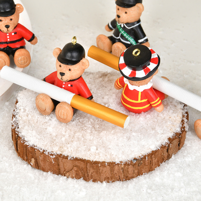 树脂小熊挂件汽车后视镜车载吊坠