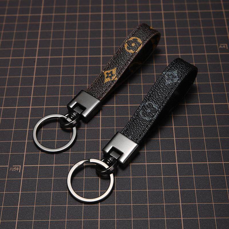 LV&GEDETE 汽车钥匙扣挂件锁匙圈老花钥匙绳适用于奔驰宝马保时捷