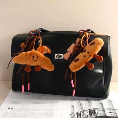 LV&GEDETE 法棍牛角包carryall配饰公仔包挂饰汽车钥匙扣挂件公仔