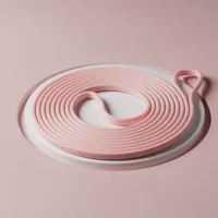 Sakura Pink, 20 фунтов [высокоэластичный латекс] для женщин, начинающих/мало силовых мужчин