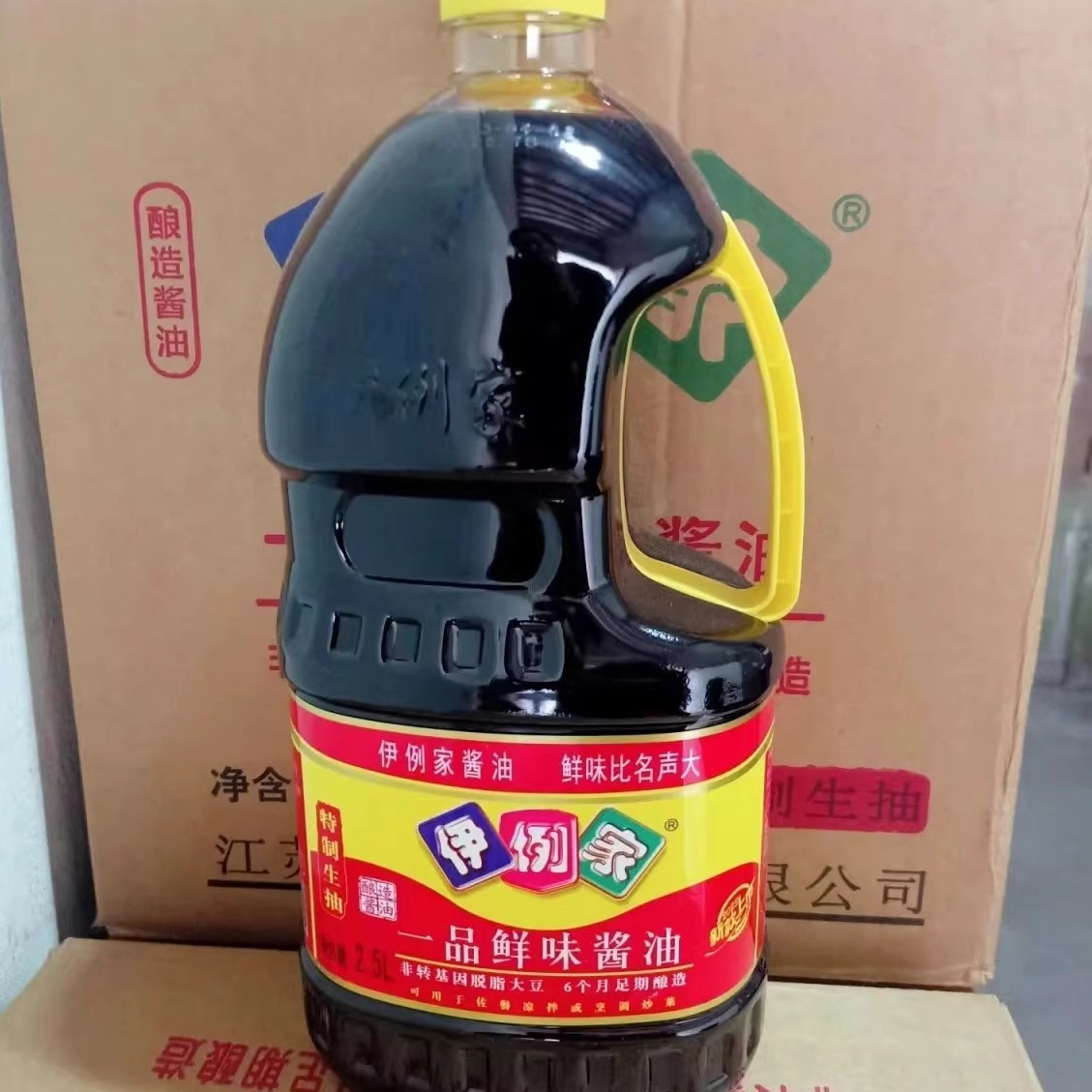 伊例家一品鲜味特制生抽商用大桶