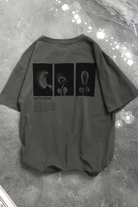 2025新夏季！个性植物印花短袖T恤男 903-T01-P38（控49图片