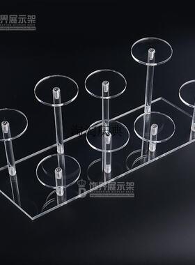 亚克力阶梯分层6cm圆径拍摄支架