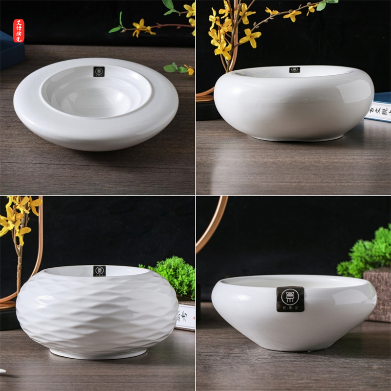 鱼加厚家用大号圆钵球碗夜明珠