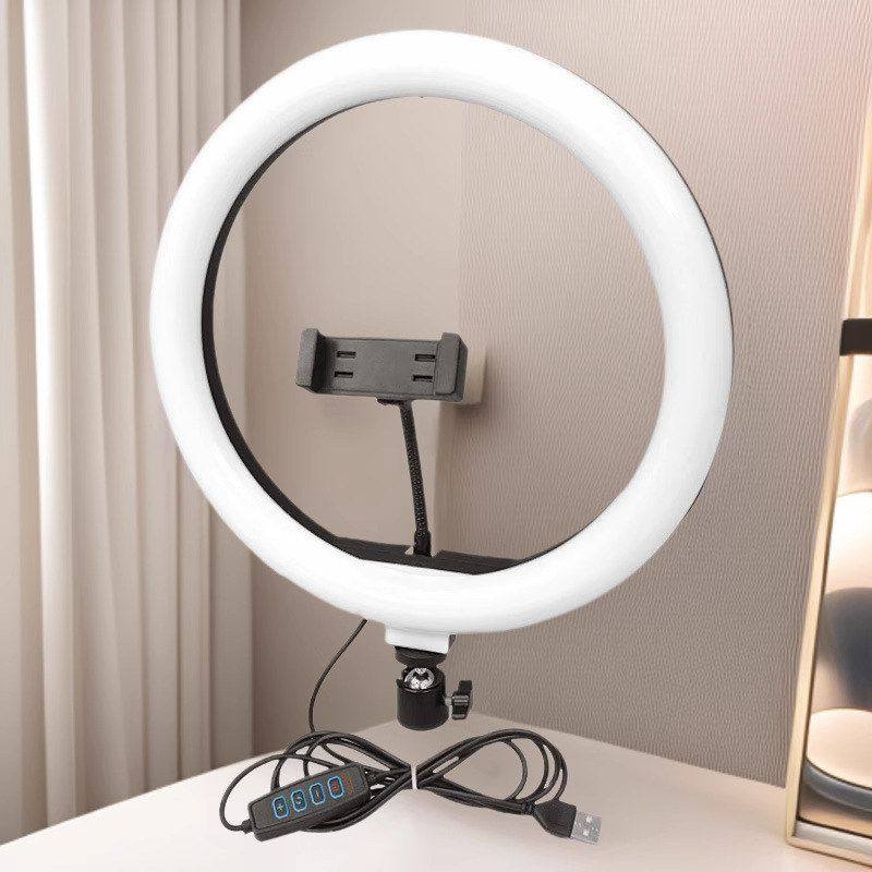 拍照环形光灯12嫩肤补手机户外直播寸光灯美颜专用室内打光桌面补,3C数码配件,手机直播补光灯,淘宝优惠券,粉丝福利购,淘宝优惠卷