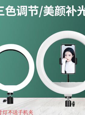 led光灯灯寸 环形美颜室内6批发补直播寸手机桌面厂家打手机8光灯