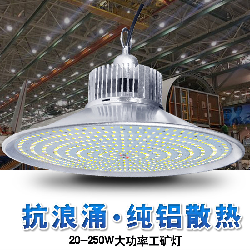 超市商超led工矿灯仓库灯车间灯图片