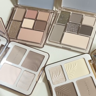 橘朵高光修容一体盘01波影盘02树影盘哑光高光鼻影四色修容盘