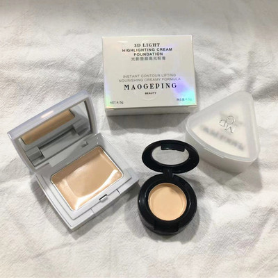 毛戈平高光膏遮泪沟法令纹黑眼圈