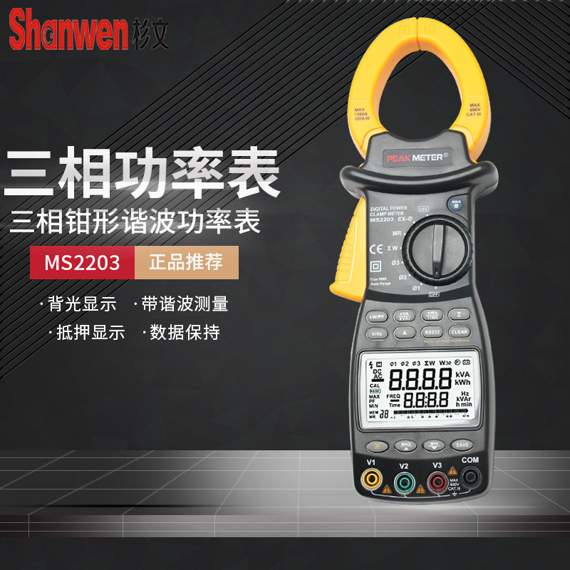 仪表MS2203MS2205数字功率表