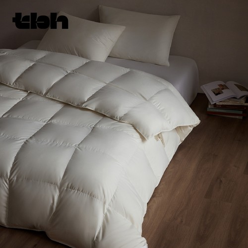 tbh野兽派家居95白鹅绒春秋被单双人加厚保暖冬被抗菌防螨被子