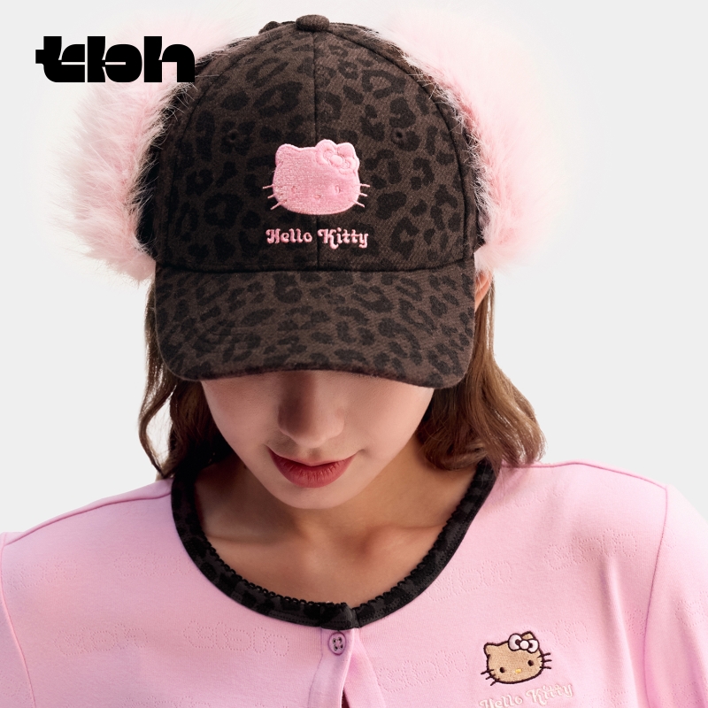 tbh野兽派保暖毛绒棒球帽