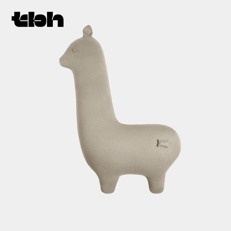 tbh野兽派羊驼条形睡眠抱枕