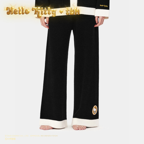 tbh野兽派羊绒羊毛针织长裤