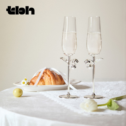 tbh野兽派家居香槟对杯礼盒