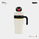 tbh野兽派家居Pingu系列吸管造型保温杯运动水壶水杯不锈钢保冷杯