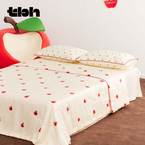 tbh野兽派家居天丝印花夏被