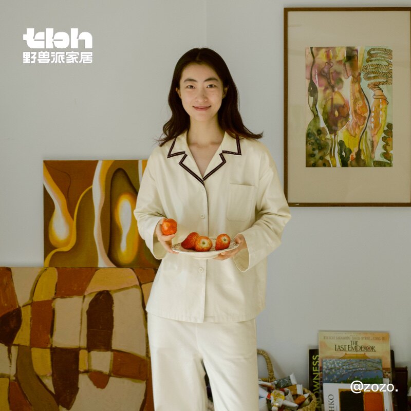 tbh野兽派家居羊毛棉睡衣