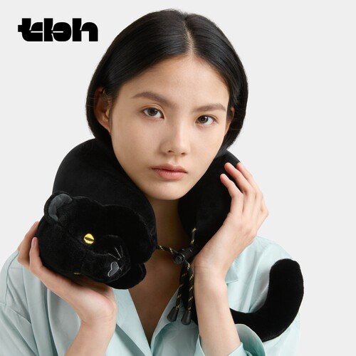 tbh野兽派黑豹旅行U型枕