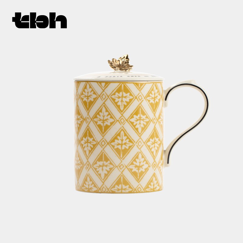 tbh野兽派家居带盖马克杯