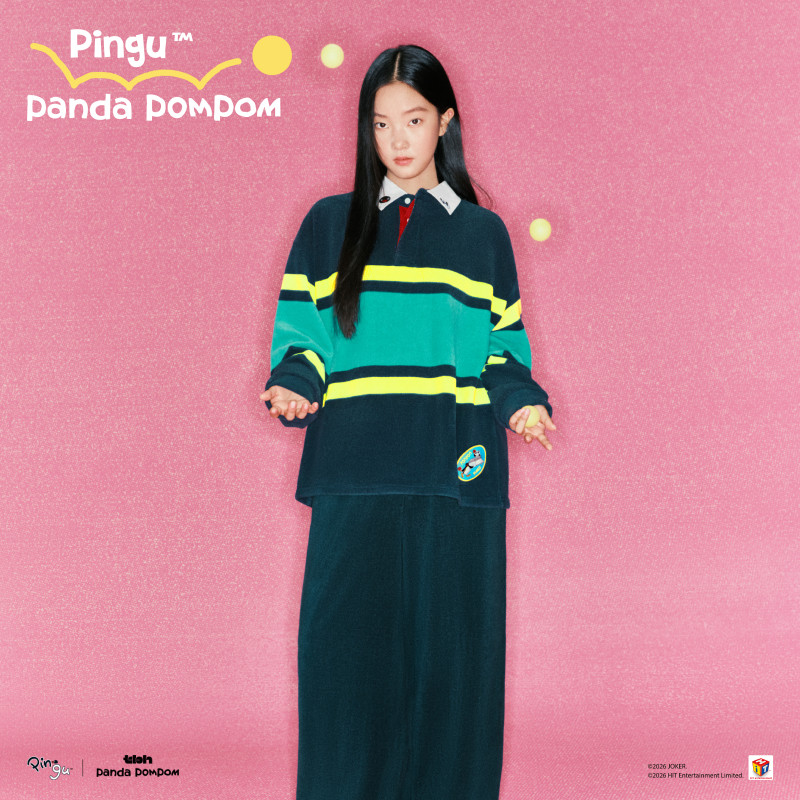 tbh野兽派家居PIN!POM! Polo领摇粒绒家居服套装可外穿情侣睡衣