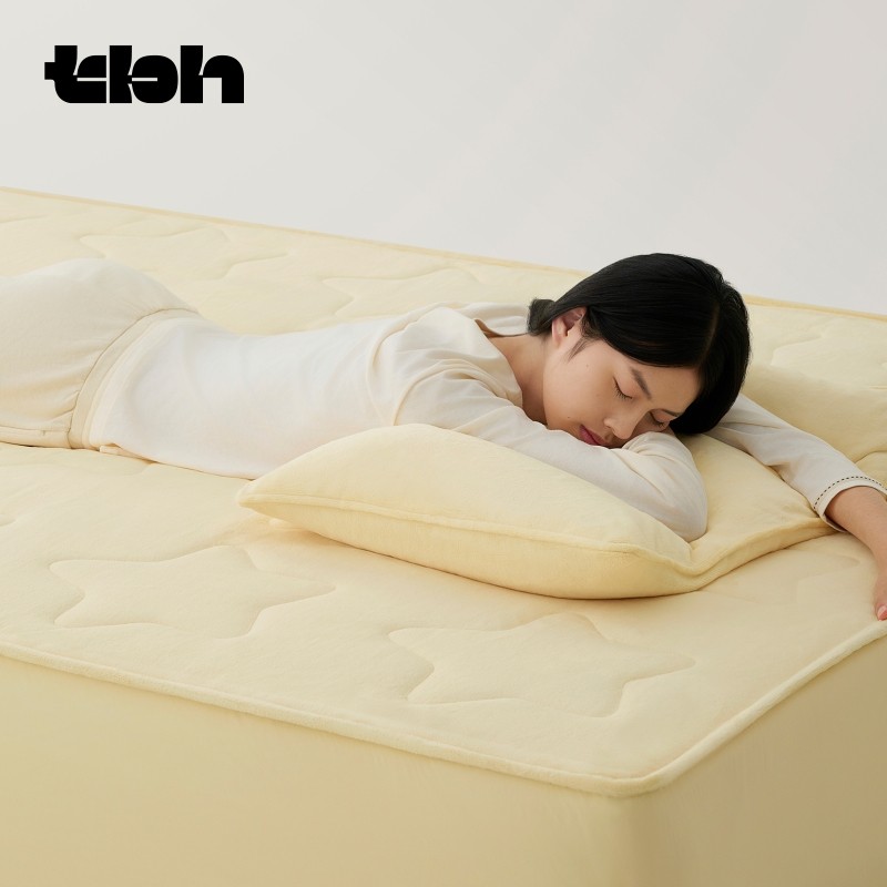 tbh野兽派家居香梦™牛奶绒暖垫秋冬加厚床笠保护套榻榻米垫子,床上用品,休闲毯/毛毯/绒毯,淘宝优惠券,粉丝福利购,淘宝优惠卷