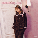 tbh野兽派家居三丽鸥Hello 睡衣女冬 Kitty可丽绒娃娃领家居服套装