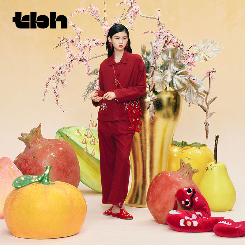 tbh野兽派家居磨毛棉家居服