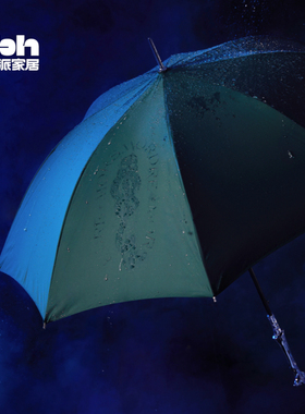tbh野兽派家居哈利波特黑魔法长柄伞大号抗风双人高档雨伞礼物