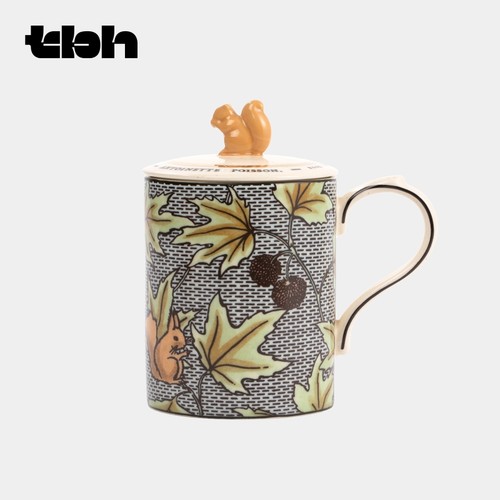 tbh野兽派家居带盖马克杯