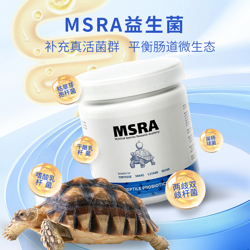 爬寵益生菌調理腸道烏龜守宮角蛙