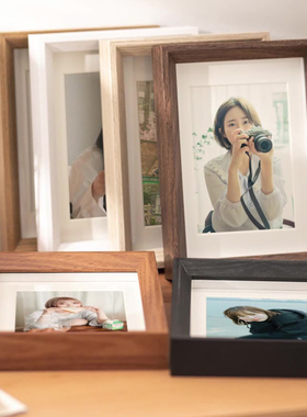 木质相框摆台简约照片墙7810寸a3寸a4寸画框挂墙婚纱像框摆件批发