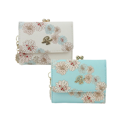 PAULJOE迷你小型折叠口金钱包