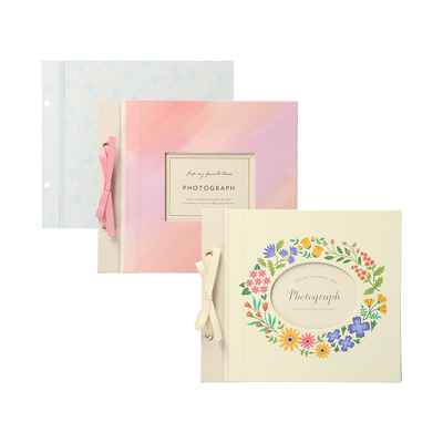 marks Decora系列DIY拼贴相册花环水彩可书写活页替芯薄膜粘贴型相册补充替芯生活拍照纪念册附赠贴纸